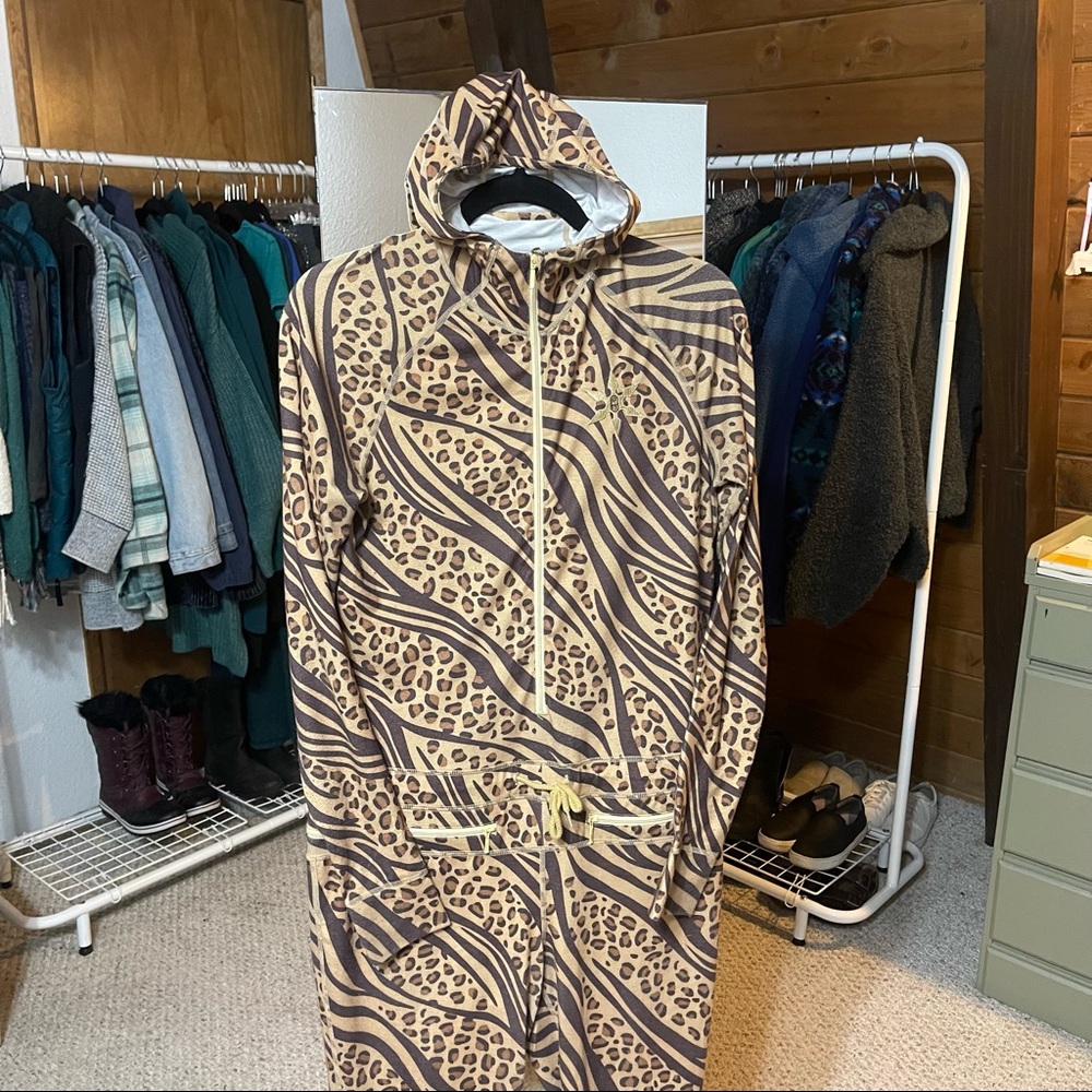 Airblaster Womens Classic Ninja Suit - Animal Print - Size Medium
